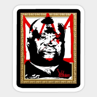 CLARENCE THOMAS BASIQUAT INSPIRED GOATUS Sticker